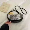 2026 Verano Nuevo Estilo Patrón de Serpiente Patrón de Cocodrilo Textura de Alta Calidad Estilo Hong Kong Moderno Bolso de Hombro Cruzado
