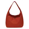 Bolsa de Mão Ombro Cruzado Grande Capacidade para Trabalho Viagem Leve Casual Tecido de Nylon Bolsa Simples Feminina de Ombro Tote
