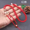 Cordón de Hilo Tejido a Mano de Alto Gama para Colgante de Jade Hetian, Cordón para Colgar en el Cuello con Cuentas Doradas Estilo Antiguo para Colgantes de Jade DIY