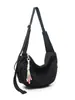 Nuevo Estilo Otoño Nicho Color Sólido Estilo Perezoso Bolso Dumpling para Mujer Multiusos Ligero para Viajes Diarios Bolso Cruzado