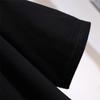 Política de deformación 200 kg abrigo largo regular holgado slim camiseta de manga corta 2024 verano nuevo ropa de mujer de talla grande