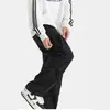 Pantalones de trabajo retro americanos para hombre, delgados de verano rectos talla grande pantalones paracaidistas, pantalones largos casuales holgados de pierna ancha para hombre