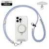 Cordón Desmontable para Teléfono Móvil Multifuncional Tres en Uno Cruzado Cuerda para Teléfono Móvil Colgante para Cuello Muñeca Anti-Pérdida Cordón para Funda de Teléfono Móvil