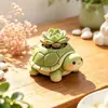 Figurinha de Tartaruga de Resina para Novo Produto Transfronteiriço, Decoração de Bonsai de Tartaruga, Decoração de Planta em Vaso, Estátua de Animal Artesanato de Resina