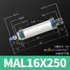 Cilindro Neumático Mini Mal Asahi Tpm Aleación de Aluminio Pequeño Neumático Gran Empuje Mal1620253240S