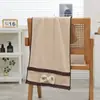 Toalha de Banho de Alta Qualidade com Acabamento em Renda, Estilo Vintage, Grande e Grossa, Absorvente, Secagem Rápida, Toalha de Banho com Poás