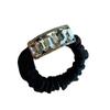 Novo anel de cabelo de strass de alta qualidade, corda de rabo de cavalo requintada, estilo ocidental, elástico, bola, acessórios de cabelo, acessórios de cabeça leves e luxuosos