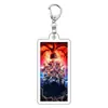 Llavero Acrílico Stranger Things Club del Hacha Eddie Merchandising de Película Colgante de Apoyo Venta al por Mayor Transfronteriza
