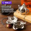 Acero Inoxidable 304 Bola de Té con Forma de Cohete de Dibujos Animados Creativa Infusor de Té Regalo Personalizado Regalo de Cortesía Herramienta para Preparar Té