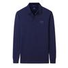 Precio Controlado Manga Larga para Hombre Primavera y Otoño Nuevo Negocios Casual Holgado Camiseta Polo Modal Top PS5023