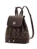 Mochila pequeña estampada de moda estilo retro universitario para mujer, nuevo modelo 2026, mochila de gran capacidad para viajes y uso diario