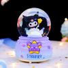 Decoración del hogar, regalo de San Valentín, pareja de ángeles creativos con bola de cristal de nieve ligera, regalo para estudiantes