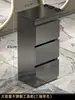 Gabinete de Herramientas para Barbería, Carrito de Herramientas para Salón de Peluquería, Gabinete, Carrito para Cortar el Cabello, Gabinete de Trabajo de Acero Inoxidable para Salón de Peluquería, Mostrador de Almacenamiento