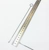 Aguja Larga Lefter con Gancho de Lengüeta Acero Inoxidable Cuerda Alargada Aguja de Máquina 26cm Herramienta Cinturón Flip