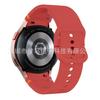 Adecuado para Samsung Watch Fe Correa de Silicona con Hebilla de Color Puntada Plana Correa de Reloj Universal Watch7654