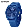 Reloj de Cuarzo Marca Sanda para Estudiantes de Secundaria y Preparatoria, Reloj Deportivo Casual Luminoso para Mujeres, Reloj Impermeable Específico para Exámenes para Hombres