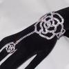 Pulsera de dedo con patrón de diamantes completos europeo y americano estilo INS pulsera de diamantes de imitación versátil accesorios de moda calientes Pulsera06