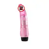 Productos sexuales para adultos juguetes sexuales TPE Cristal un solo vibrador A 19CM pene raíz masculina vibración juguetes sexuales
