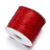 Cordón de Cera Coreano Cordón Redondo de Cera Hecho a Mano DIY Cuerda para Tejer Collar Pulsera Colgante Correa para Lanyard Cuerda de Mano para Tejer Resistente al Desgaste Cordón de Cuero