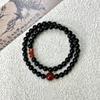 Nuevas Pulseras Zen Retro de Estilo Chino de Múltiples Capas Étnicas Exquisitas Cuentas Auspiciosas y Deseosas Nuevos Adornos de Mano de Primavera y Verano 2025