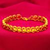 Pulseira Feminina Vietnam Shajin Esmalte Moeda Pulseira Joias Transfronteiriças Anel Pulseira de Moeda Atacado