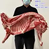 Modelo de Cerdo de Simulación Tienda de Carnicería Exhibición Resina Carne Cruda Cerdo Cordero Corte Artesanía Escena de Carne Carne Falsa