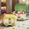 Caixa de Armazenamento de Brinquedos para Crianças à Prova de Poeira e Umidade Caixa de Armazenamento de Lanches Caixa de Armazenamento de Roupas e Diversos de Grande Capacidade para Sala de Estar