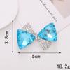 Nuevos Accesorios de Joyería de Arco de Diamante de Aleación de Zinc para DIY Funda de Teléfono Móvil Joyería Agujero de Diamante Flor de Zapato Decoración