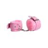 Juguetes sexuales para adultos, esposas de peluche de cuero, juguetes alternativos, ataduras, provocaciones, suministros de sujeción, generación de suministro transfronterizo