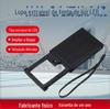 Lupa tipo gaveta com alta ampliação de 3/6X, luz LED, qualidade profissional para avaliação de antiguidades e selos, alta definição, adequada para leitura de idosos