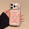 Funda de teléfono de lunares My Melody para iPhone 17 Pro Max, Apple 18P, diseño lindo, serie 16, bordes redondeados, 15 Pro, funda rígida