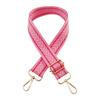 Nuevo color sólido transfronterizo correa de hombro ancha de 3.8 cm color decoración de hilo de seda brillante correa larga accesorios para bolso de mujer cinturón de repuesto