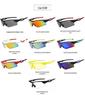 Óculos de sol esportivos de filme colorido europeus e americanos óculos de proteção para atividades ao ar livre mountain bike esqui cross-country óculos anti-ultravioleta