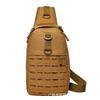 Bolsa Táctica de Camuflaje Perforada con Láser Bolsa para Fan Militar Ciclismo Montañismo Multifuncional para Exterior Hombro Cruzado Bolsa de Pecho para Hombre