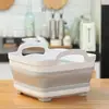 Fregadero plegable lavabo de cocina cesta escurridora para frutas y verduras cesta de lavado plegable