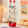 Novo Armário de Armazenamento de Lanches Desenho Animado Organizador de Armazenamento para Sala de Estar Carrinho Pequeno Prateleira de Armazenamento Multicamadas para Casa Armário de Brinquedos