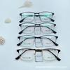 Gafas Seiko de Titanio Puro con Varillas Doradas para Hombre Montura de Titanio con Ceja Marco de Titanio B Montura de Gafas de Titanio Bao10 Jie Mismo Marco de Titanio No Magnético