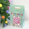 Caja de embalaje para galletas y dulces infantiles para fiestas navideñas, joyas de Nochebuena, pequeños obsequios, bocadillos, caja portátil de regalo