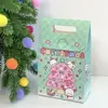 Caja de Empaque para Dulces y Galletas Navideñas para Niños Adornos de Nochebuena Pequeños Regalos Regalos de Bocadillos Maleta
