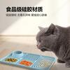 Tapete Alimentador Lento para Mascotas con Ventosa, Tapete para Lamer para Perros, Tapete Antiahogo, Tapete para Comer Lento, Tapete para Lamer de Silicona, Herramienta de Alimentación Antiahogo