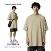 Ropa para Hombre Kite 2026 Verano Transfronteriza Marca de Moda Camiseta Pesada 305g Serie Color Niebla Estilo Americano Algodón Puro Manga Corta Hombre