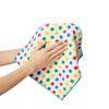 Toalla de Mano Catiónica Extra Espesa Toalla de Coral Fleece Absorbente sin Aceite Paño de Cocina Limpiador Arcoíris