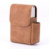 Bolsa para Cigarrillos con Posición para Encendedor Bolsa para Cigarrillos Caja para Cigarrillos Enteros para Hombre 20 Acero Inoxidable Encendedor Bolsa para Cigarrillos a Prueba de Humedad Caja para Cigarrillos para Hombre