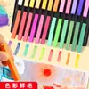 Tiza de Color Marley Barra Pastel 48 Colores Pigmento de Color Especial para Estudiantes de Arte Pizarra de Arcilla Ultraligera Periódico Clase Festiva Pintura