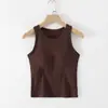 Colete Modal com Renda na Cintura, Com Bojo e Alças para Mulheres, Camisa Base Ajustada ao Corpo, Top Tubo de Verão Íntimo, Roupa Íntima de Gola Alta