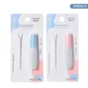 Kit de Ferramentas para Cílios Postiços, Conjunto de Quatro Peças de Ferramentas para Cola de Cílios Postiços, Ferramentas Auxiliares de Maquiagem com Cola Transparente Atacado