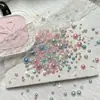 Tamaño Mixto 3-10mm Perla de Imitación de Plástico Semicírculo Diamante Decoración de Arte de Uñas Resina Parche Cuentas Accesorios de Joyería DIY