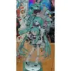 Nuevo Modelo de Standee Acrílico Giratorio Estilo Anime, Adorno de Escritorio Miku Hecho por Uno Mismo