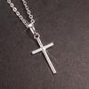 Collar unisex con cruz de diamantes, estilo hip hop coreano, combinable con todo, cadena para clavícula, gran oferta en Amazon.