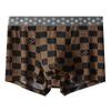 Pantalones Cortos de Ropa Interior para Hombre de Alta Elasticidad Sueltos Shopee Estampado de Lujo Pantalones para Hombre Transpirables Boxer de Cintura Media